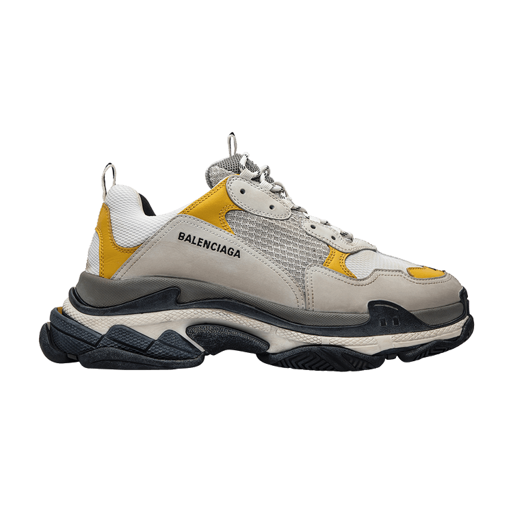 Balenciaga Triple S Split White Light Grey Yellow