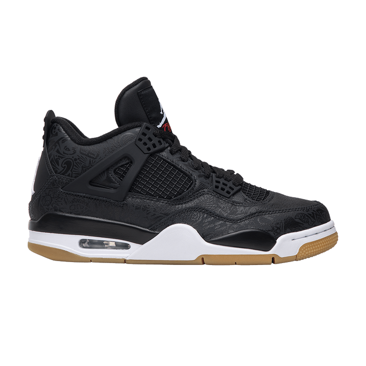 Jordan 4 Retro Laser Black Gum