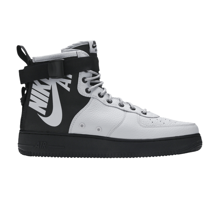 Nike SF Air Force 1 Mid Wolf Grey Black