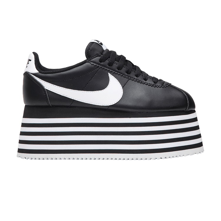Nike Cortez Platform Comme des Garcons Black White (Women's)