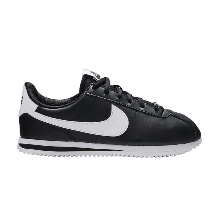 Nike Cortez Basic Leather Black White (GS)