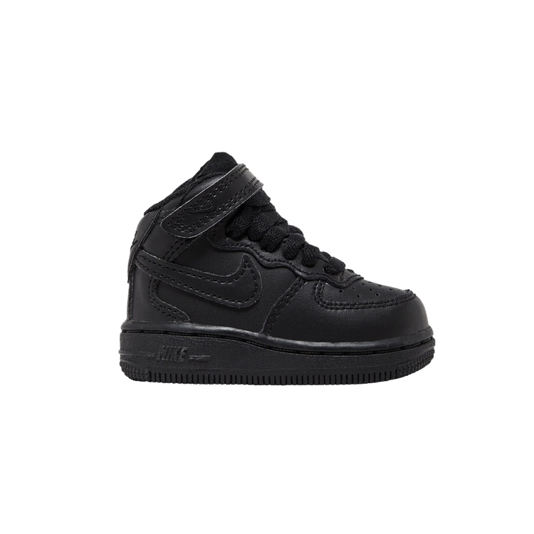 Nike Air Force 1 Mid Black Black  (TD)