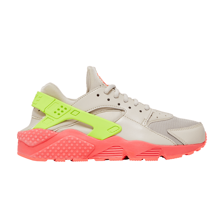 Nike Air Huarache Run Desert Sand Volt-Hot Punch (Women's)