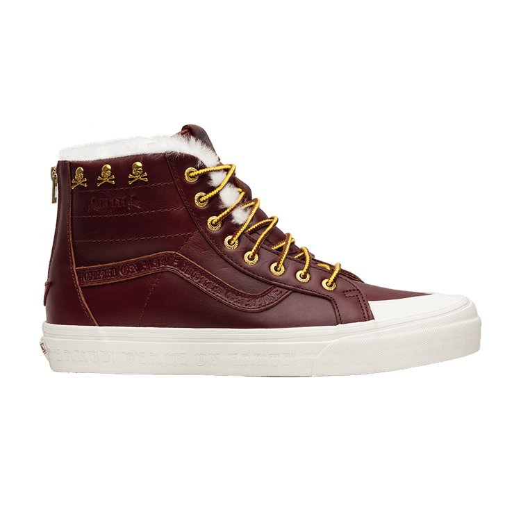 Vans Sk8-Hi Zip Kith x mastermind Japan Brown