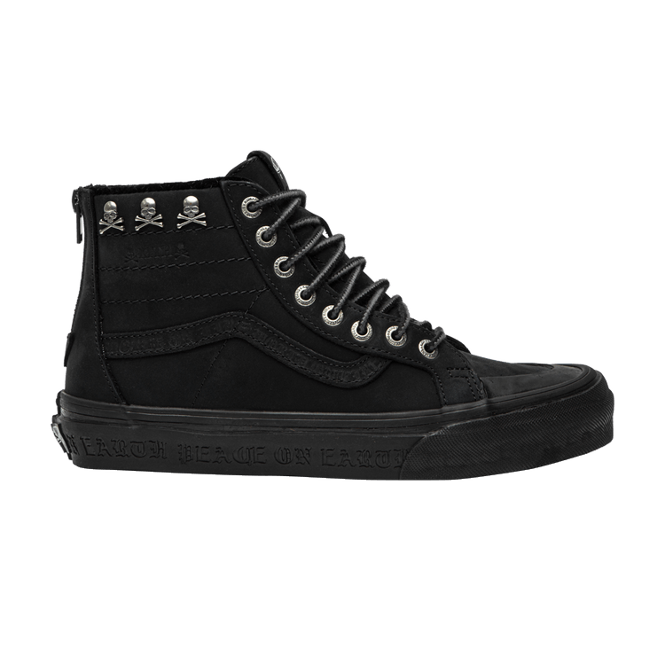 Vans Sk8-Hi Zip Kith x mastermind Japan Black