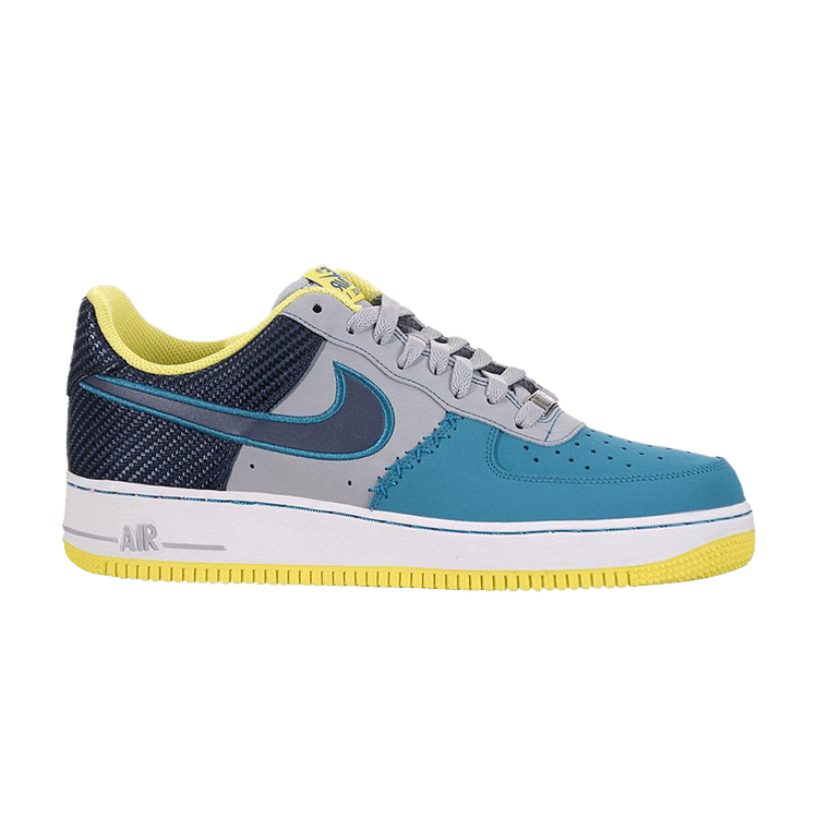 Nike Air Force 1 Low Wolf Grey Midnight Navy Tropical Teal