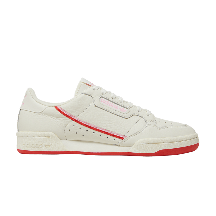 adidas Continental 80 Off White Active Red (Women's)