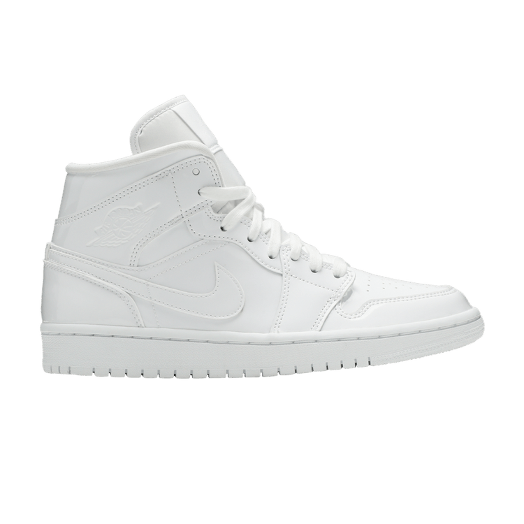 Jordan 1 Mid Triple White (Women's)