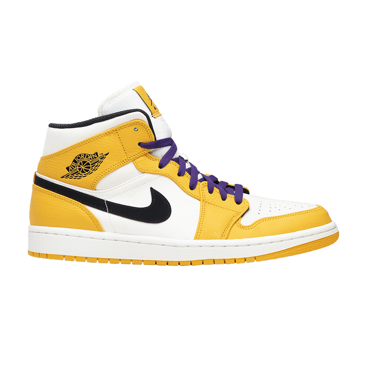 Jordan 1 Mid SE Lakers