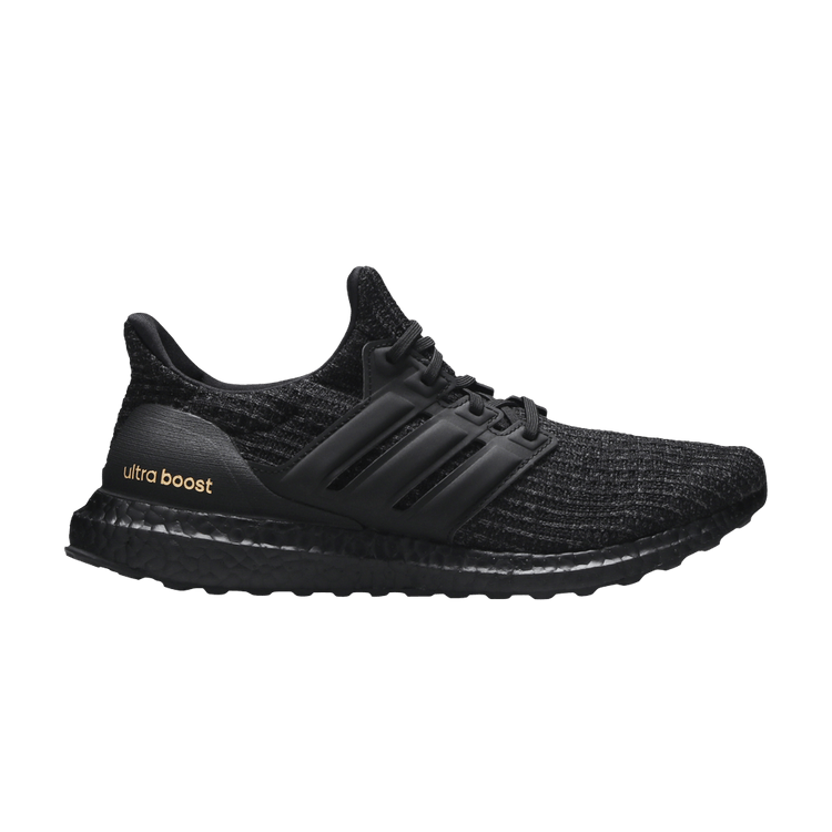 adidas Ultra Boost 4.0 Triple Black Gold (Women's)