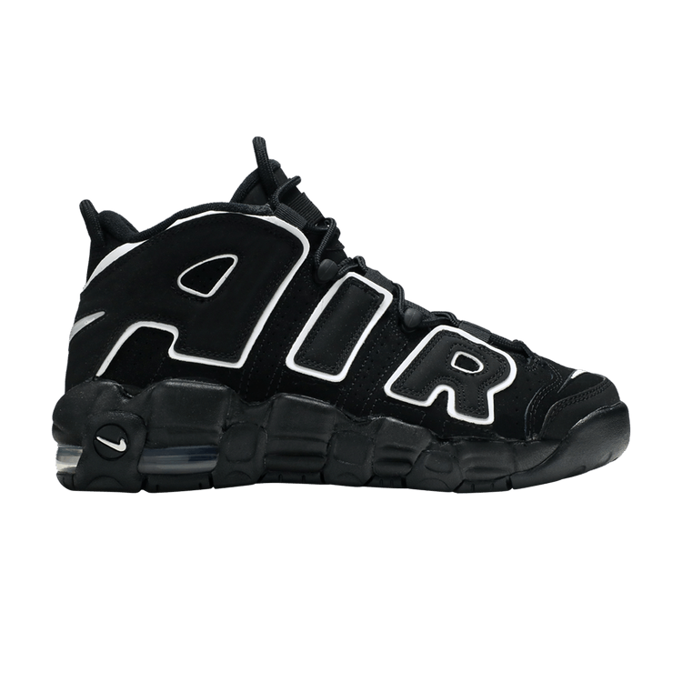 Nike Air More Uptempo Black White (GS)