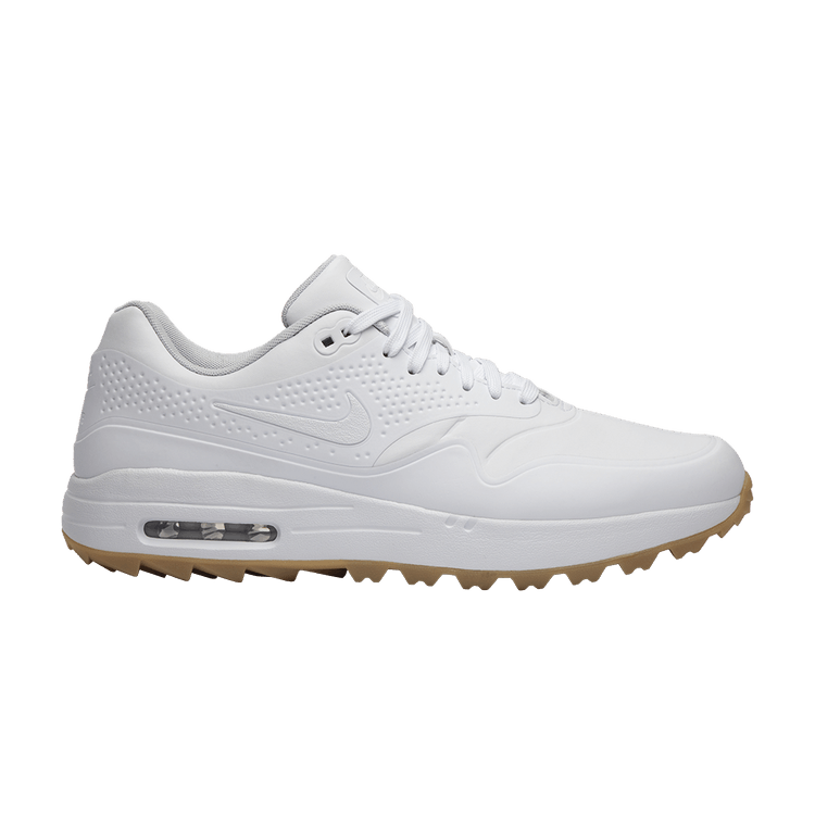 Nike Air Max 1 Golf White Gum White Swoosh