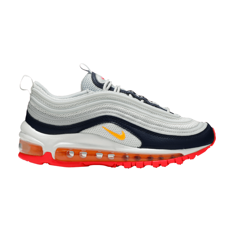 Nike Air Max 97 Midnight Navy Racer Pink Laser Orange (Women's)