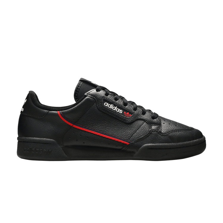 adidas Continental 80 Black Scarlet Red