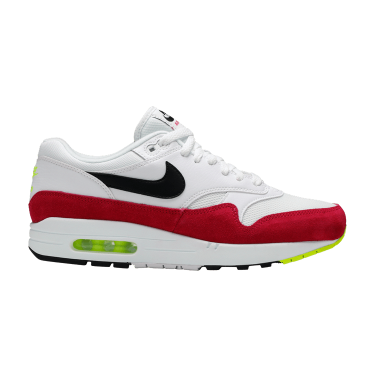 Nike Air Max 1 White Black Volt Rush Pink