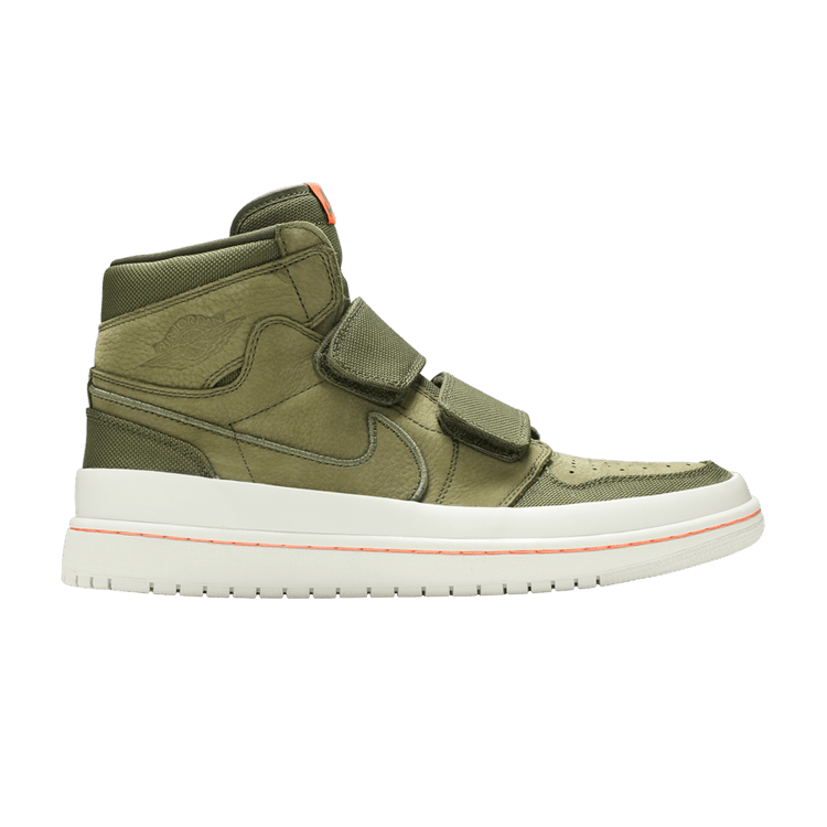 Jordan 1 Retro High Double Strap Olive Canvas