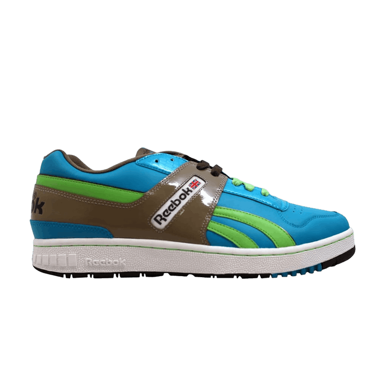 Reebok Pro Legacy Low Turquoise/Olive-Green-Top Soil