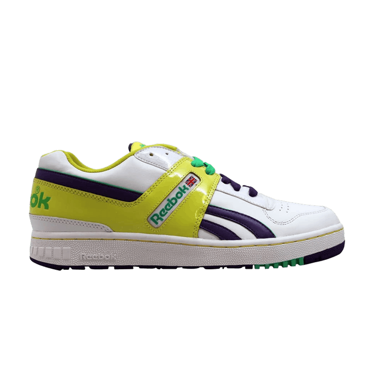 Reebok Pro Legacy Low White/Yellow-Purple-Shamrock