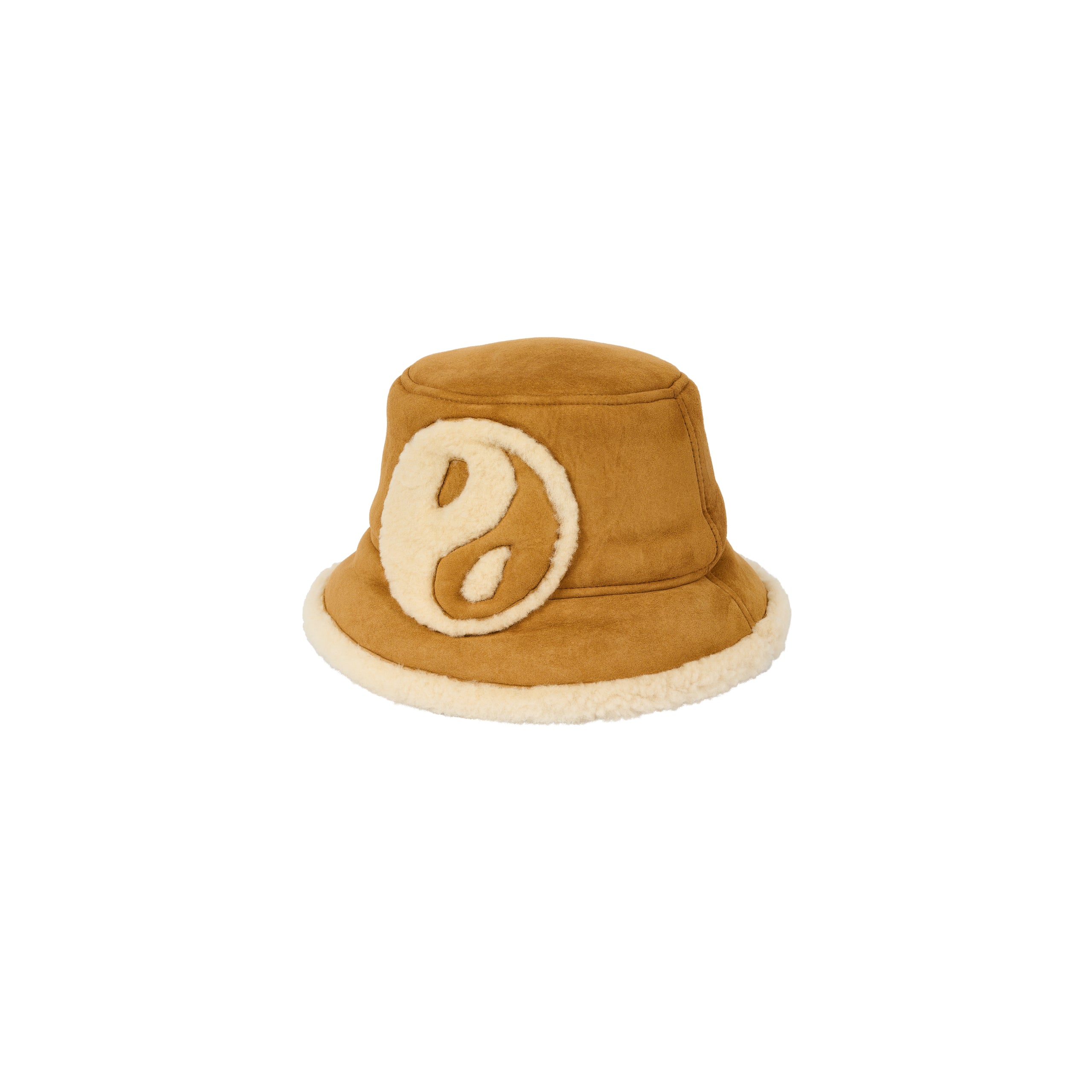 Palace UGG Shearling Bucket Hat Chestnut