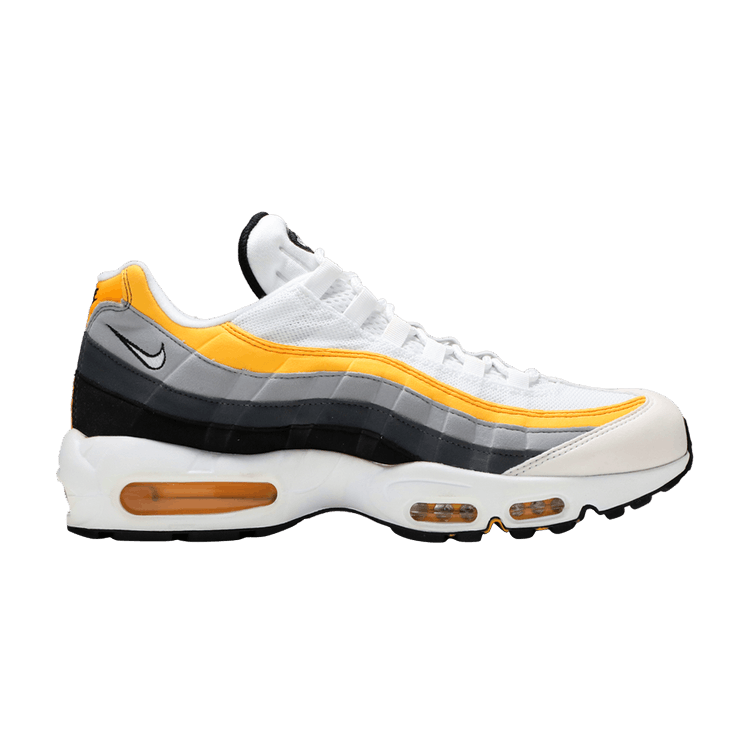 Nike Air Max 95 White Amarillo Dark Grey