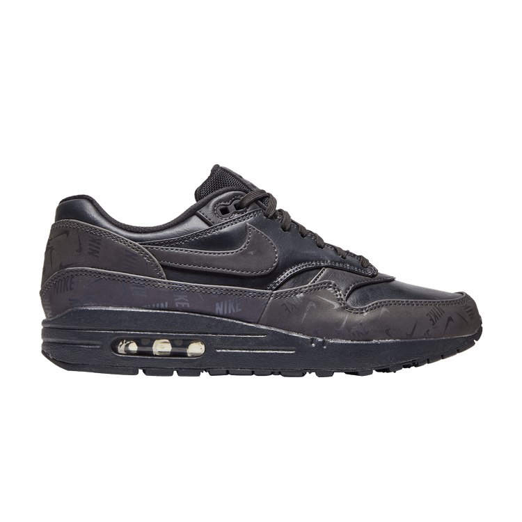 Nike Air Max 1 Lux Oil Grey Logo Prints (Women's)