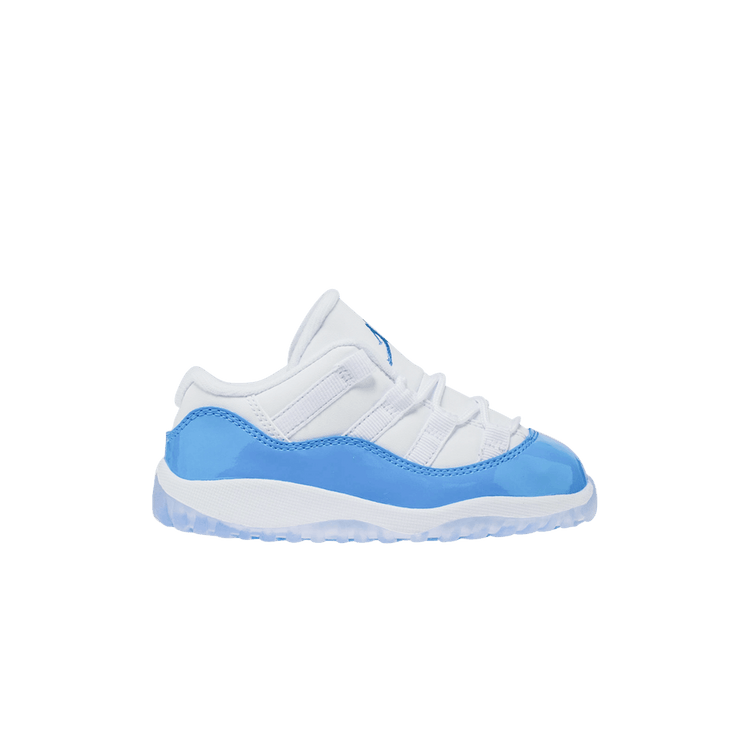 Jordan 11 Retro Low White Black University Blue (TD)