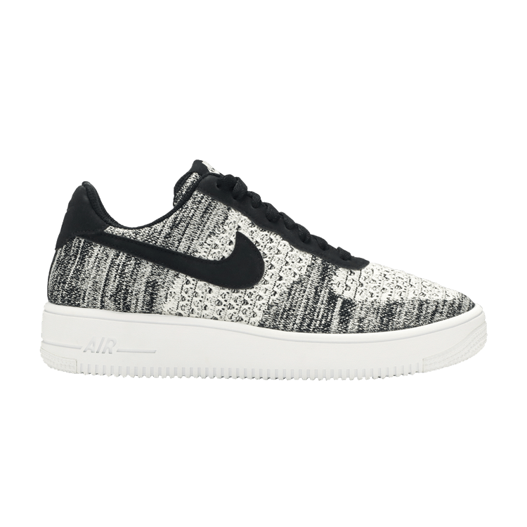 Nike Air Force 1 Flyknit 2 Black Pure Platinum