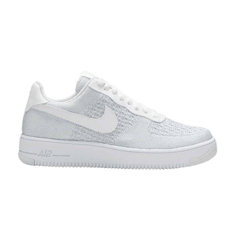 Nike Air Force 1 Flyknit 2 White Pure Platinum