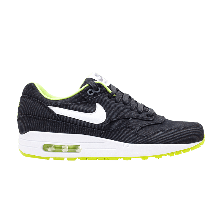 Nike Air Max 1 Black Denim Cyber