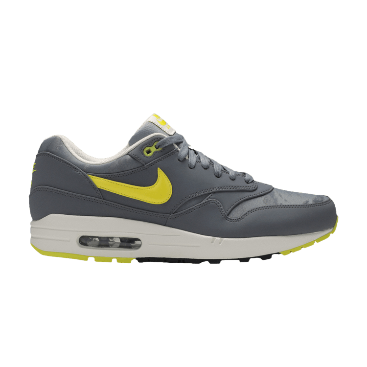 Nike Air Max 1 Cool Grey Sonic Yellow