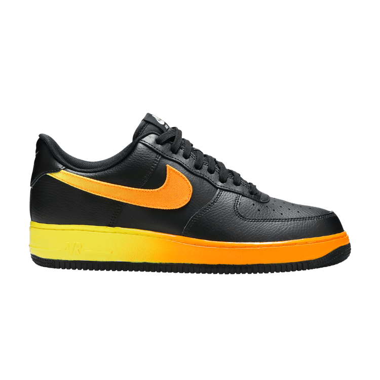 Nike Air Force 1 Low Black Yellow Orange