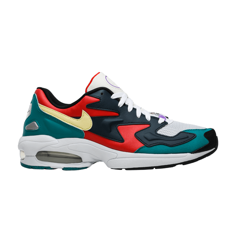 Nike Air Max2 Light Habanero Red Navy Emerald