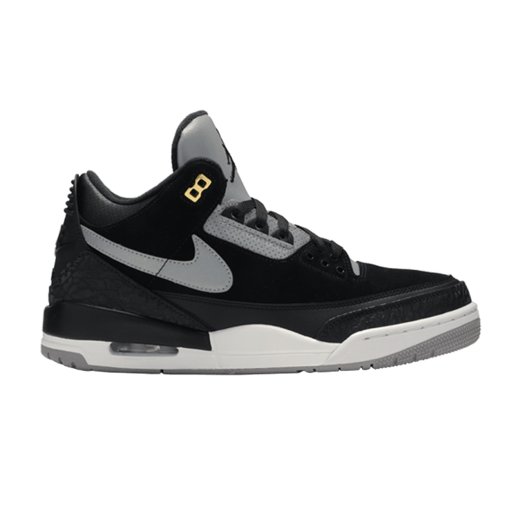 Jordan 3 Retro Tinker Black Cement Gold