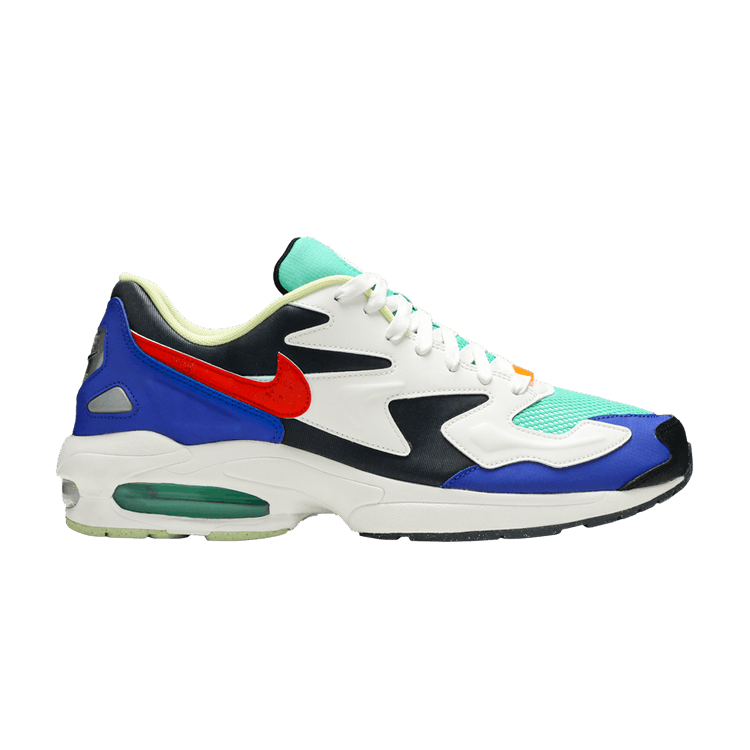 Nike Air Max2 Light Dark Obsidian Sail Racer Blue