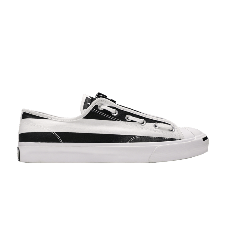 Converse Jack Purcell Zip Ox TakahiroMiyashita TheSoloist White Black