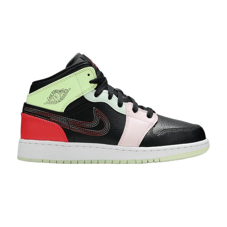 Jordan 1 Mid Glow-In-The-Dark (GS)