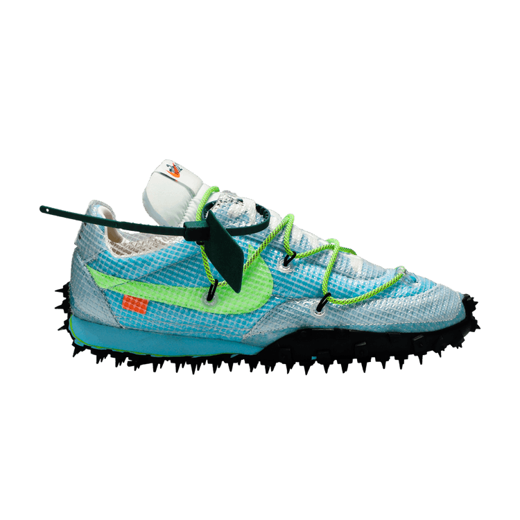 Nike Waffle Racer Off-White Vivid Sky (Women's)