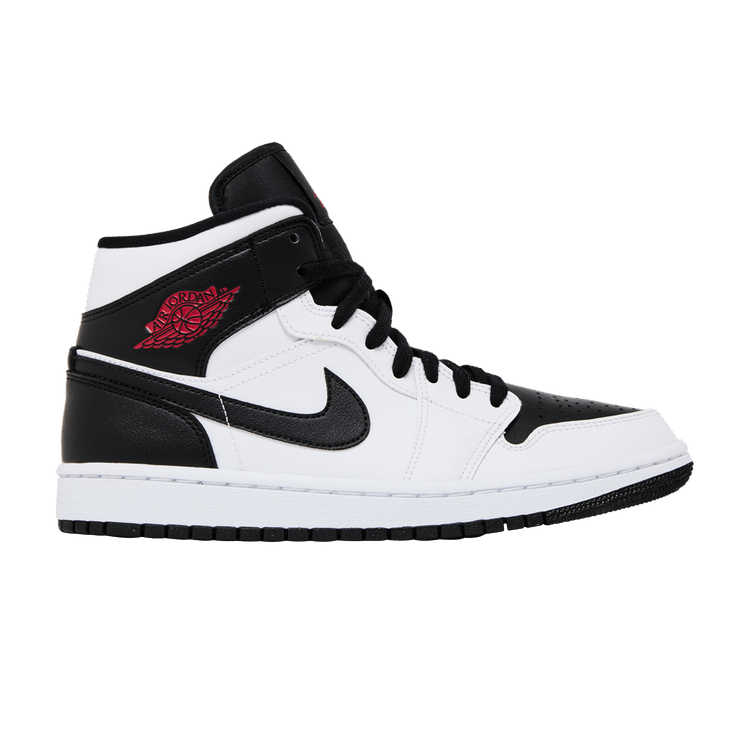Jordan Side Jordan 1 Mid Reverse Black Toe (Women's) – Side Kicks