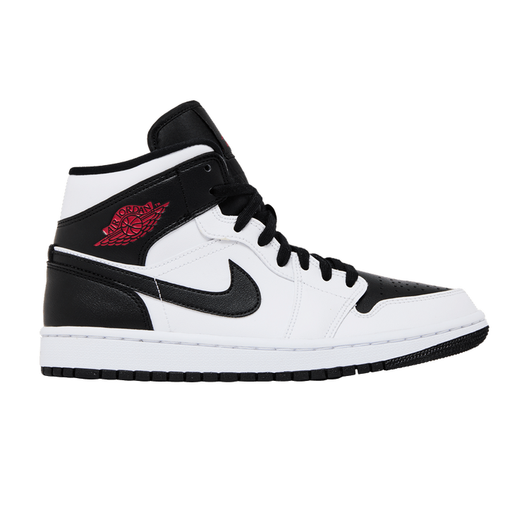 Jordan 1 Mid Reverse Black Toe (Women's)