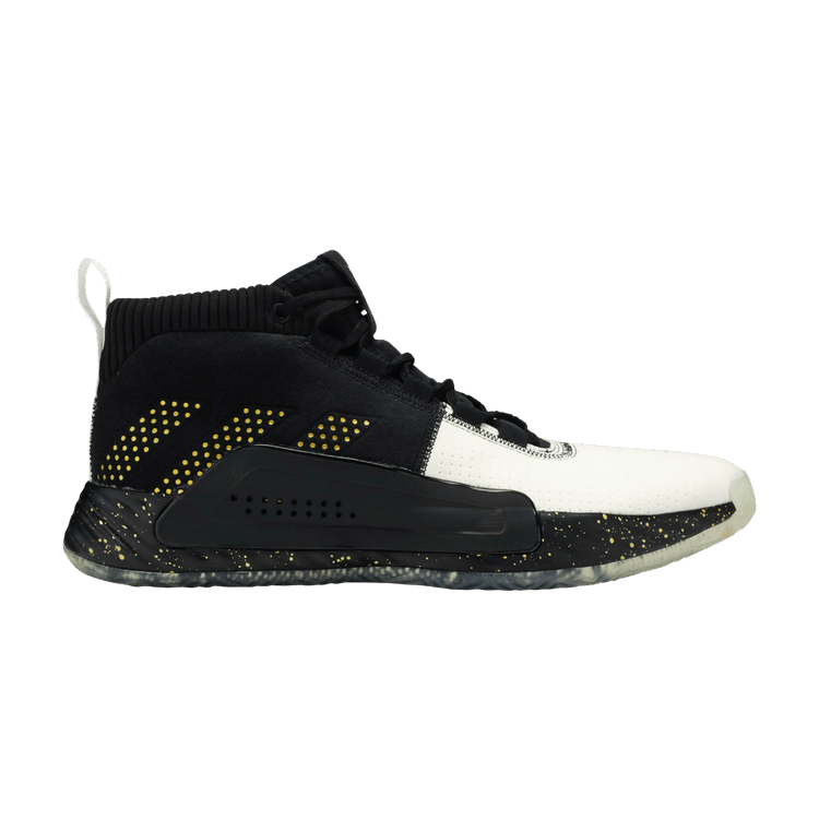 adidas Dame 5 Black Gold White