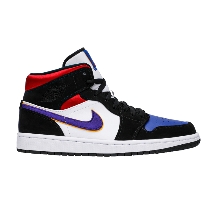 Jordan 1 Mid Lakers Top 3