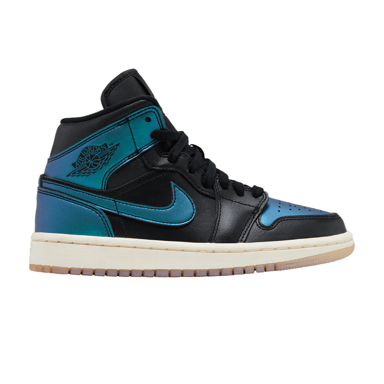 Jordan 1 Mid Iridescent Black (Women's)