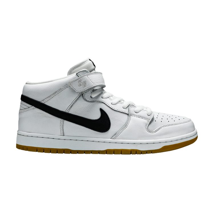 Nike SB Dunk Mid Orange Label White