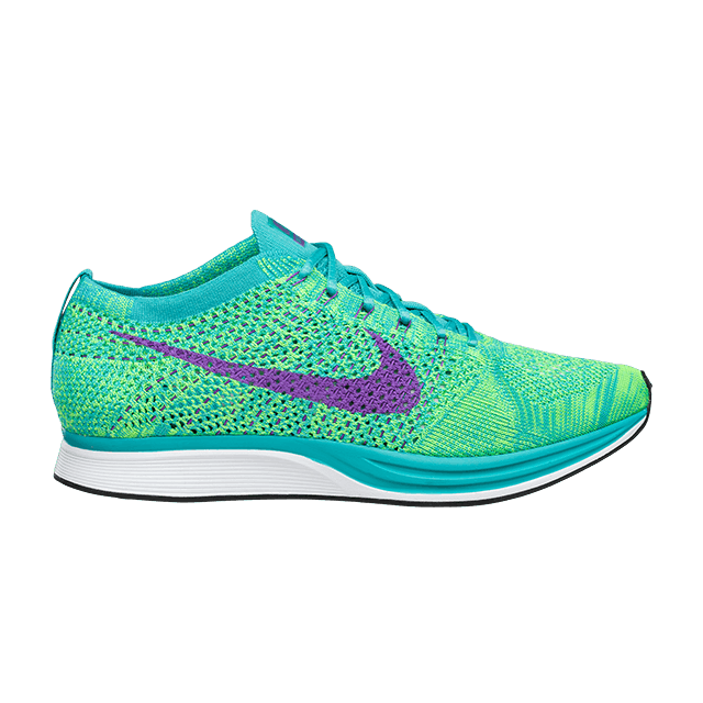 Nike Flyknit Racer Sport Turquoise Hyper Grape