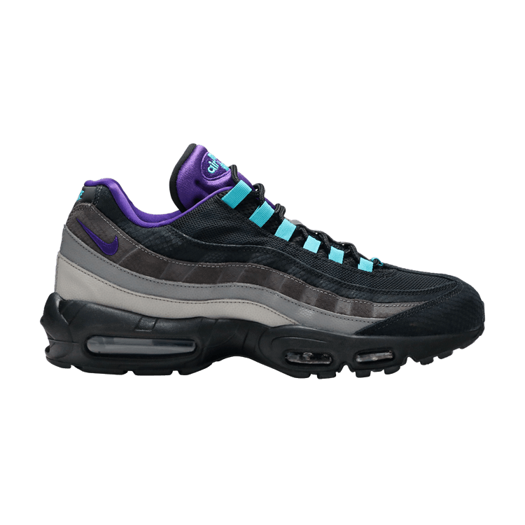 Nike Air Max 95 Black Court Purple Teal Nebula