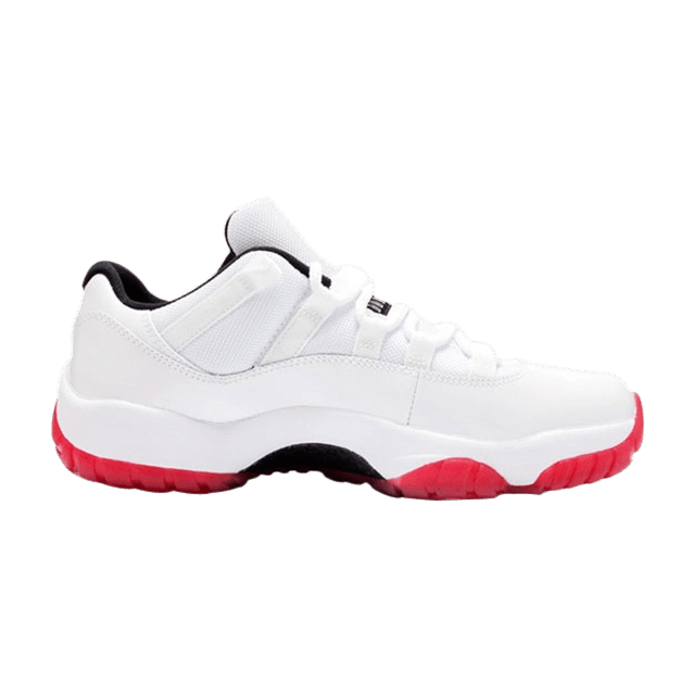 Jordan 11 Retro Low White Varsity Red (GS)