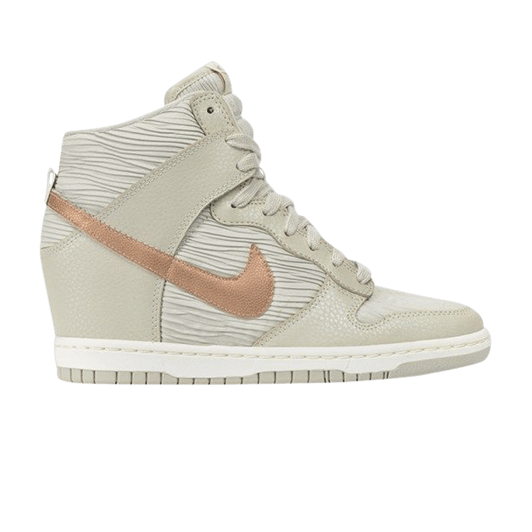 Nike Dunk High Sky Hi Light Bone Metallic Red Bronze (Women's)