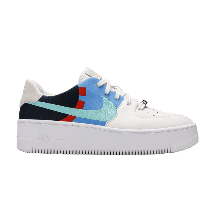 Nike Air Force 1 Low Sage White Light Blue (Women's)