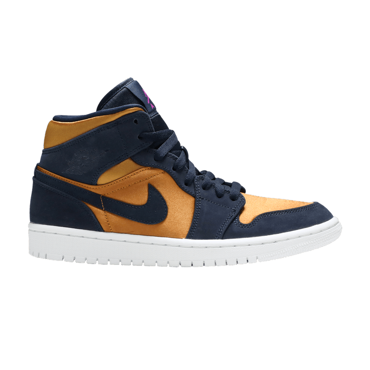 Jordan 1 Mid Obsidian Desert Ochre