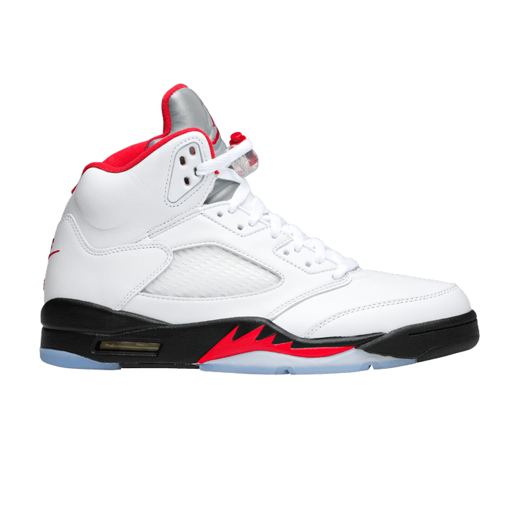 Jordan 5 Retro Fire Red Silver Tongue (2020)